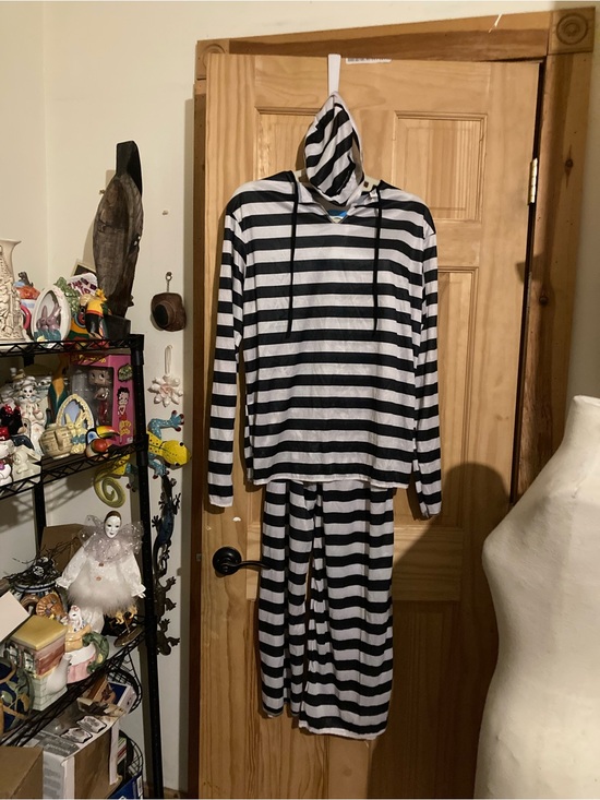 Fun Costumes Other - Fun Costumes striped prisoner women's cosplay